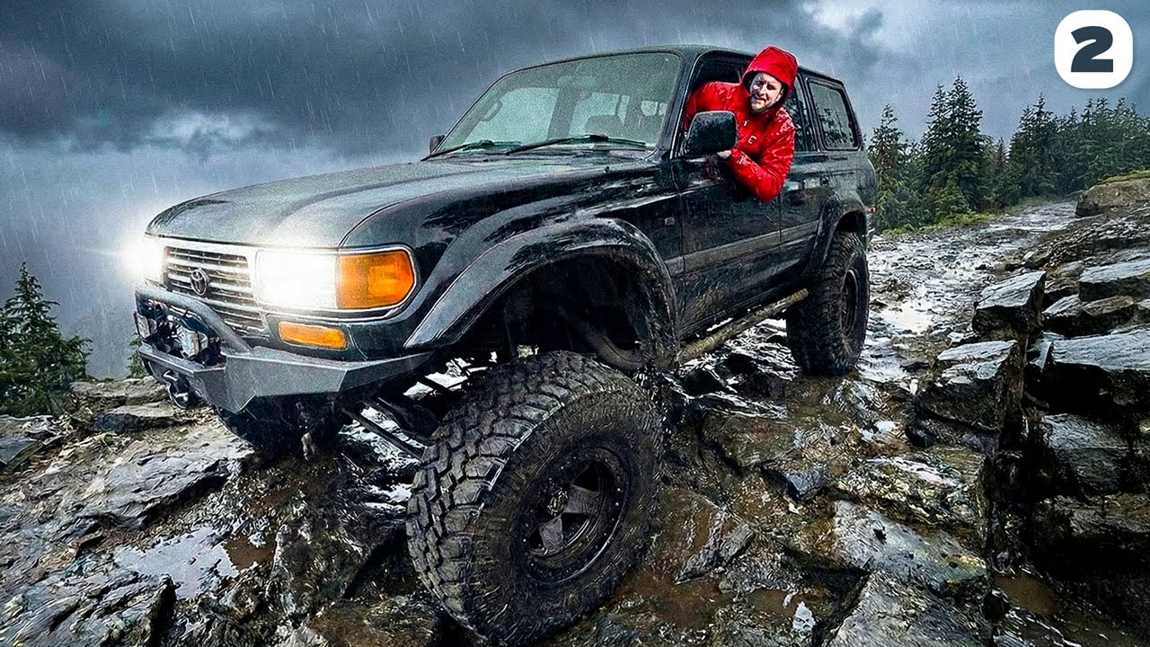 Conquering the Rubicon Trail: Off-Road Adventures with a Land Cruiser