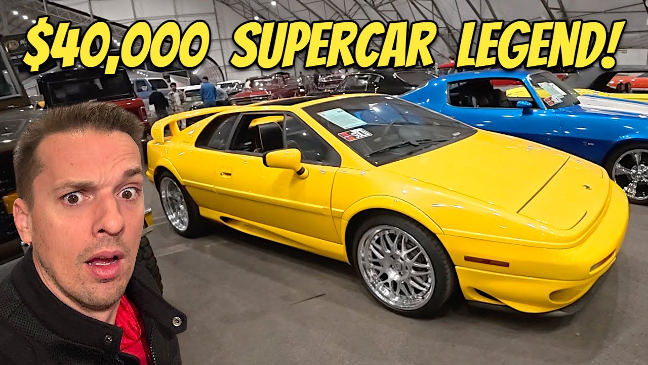 Rare 2001 Lotus Esprit V8: A Bargain Supercar Find at Barrett-Jackson