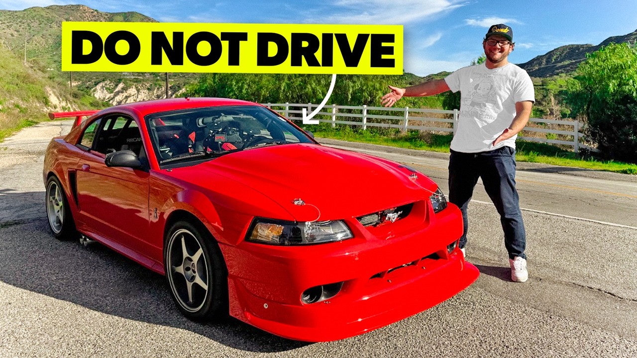 The 1995 Mustang Cobra R - A Track Legend You Can Drive
