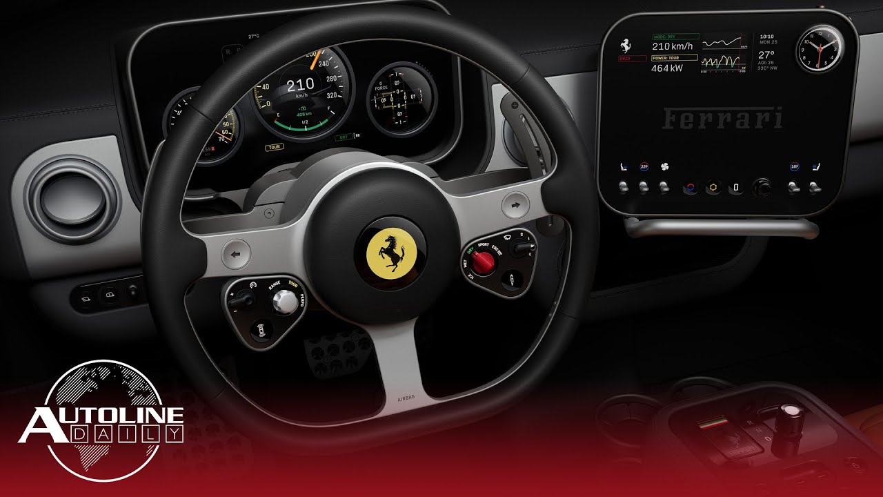 Ferrari's First EV Interior and Tesla’s Powerful New Semi Truck Revealed