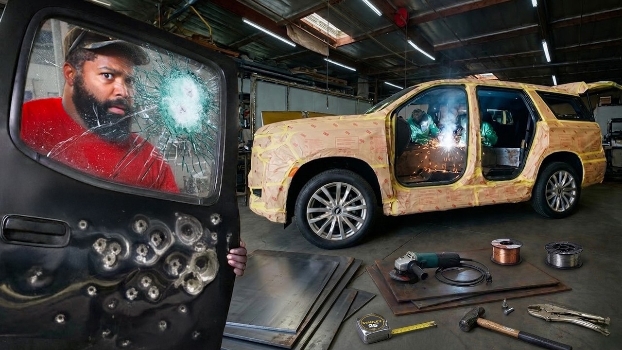 Inside the High-Tech Process of Building Bulletproof Cars