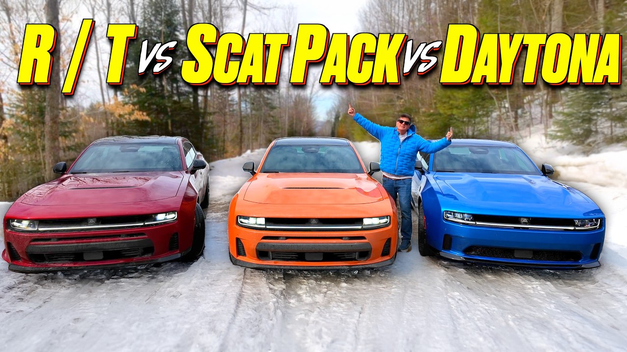 2026 Dodge Charger AWD Models Compared: RT, Scat Pack, and Electric Daytona