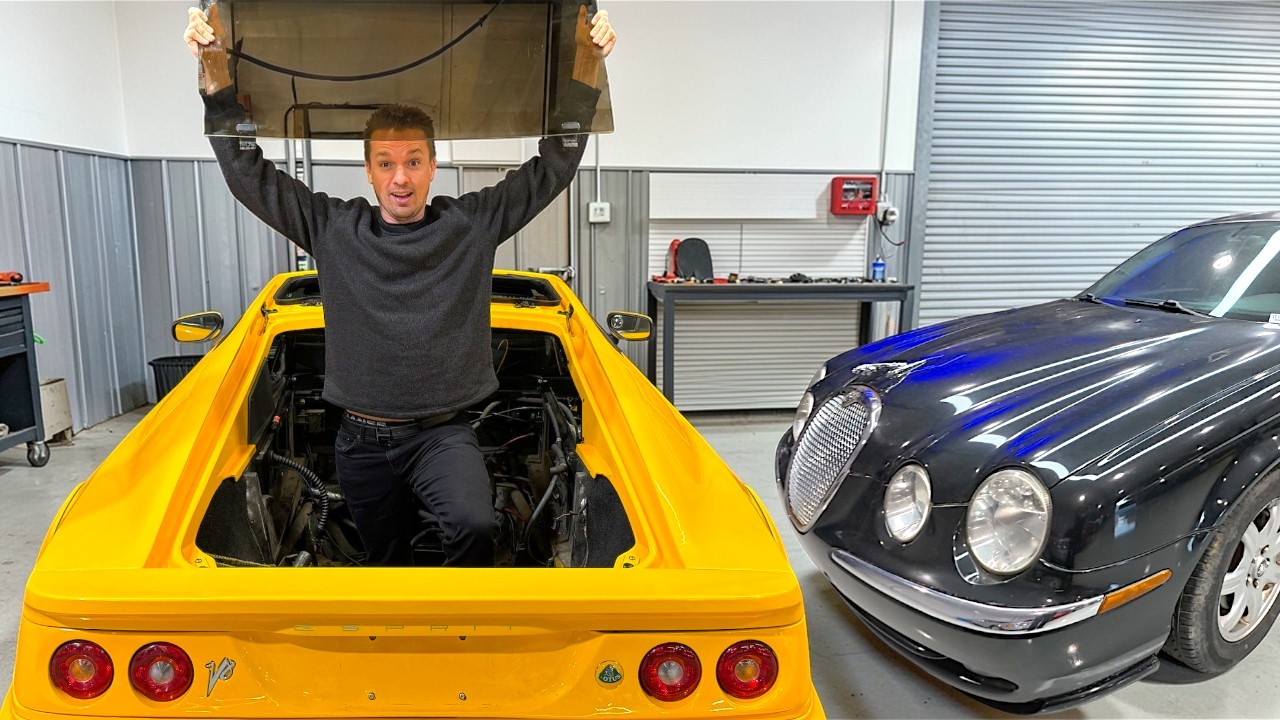 Challenges of Restoring a Lotus Esprit V8 Supercar
