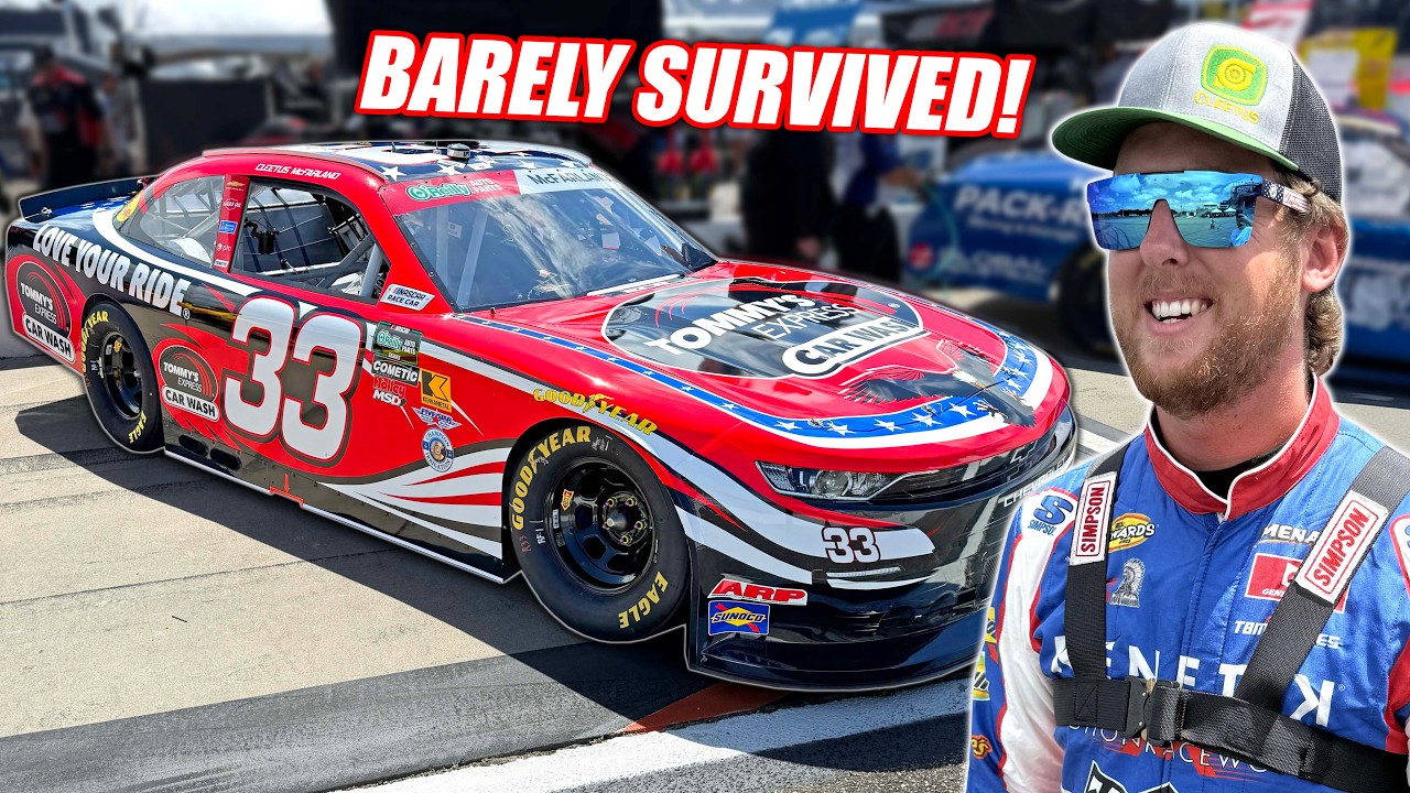 Inside the Chaos of a NASCAR O'Reilly Series Debut