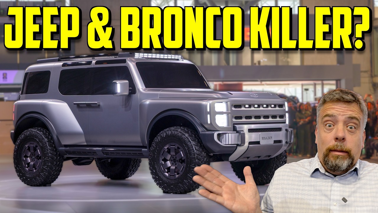 Hyundai Boulder Concept: A New Challenger to Jeep Wrangler and Ford Bronco