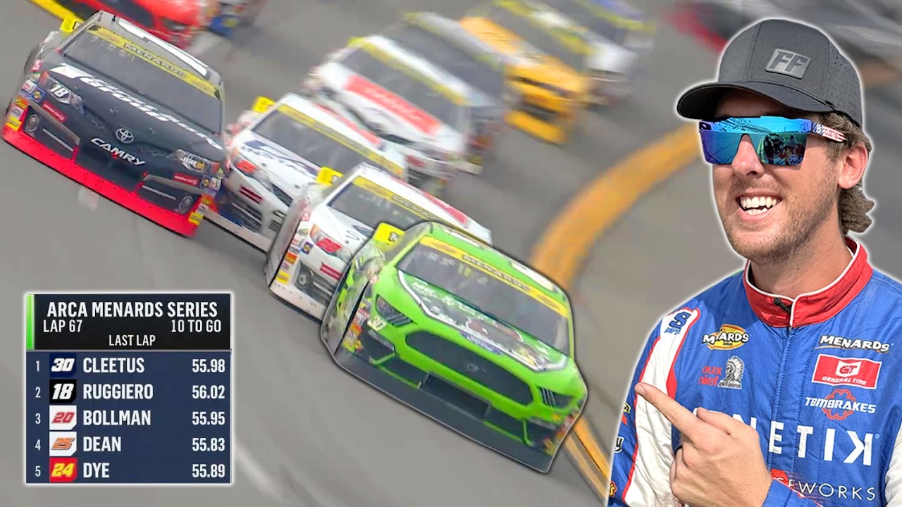 Thrilling NASCAR Action at Talladega - Behind the Scenes of an Epic Finish