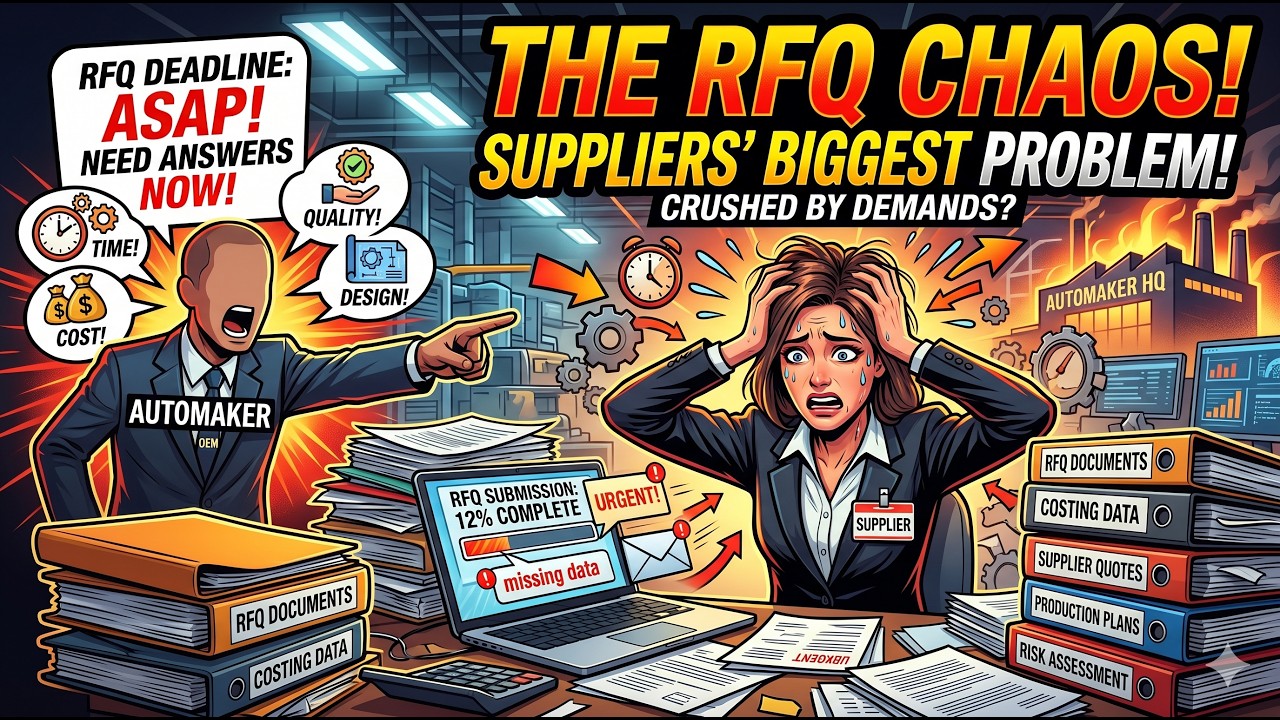 Why Automotive Suppliers Must Revamp Their RFQ Process Now
