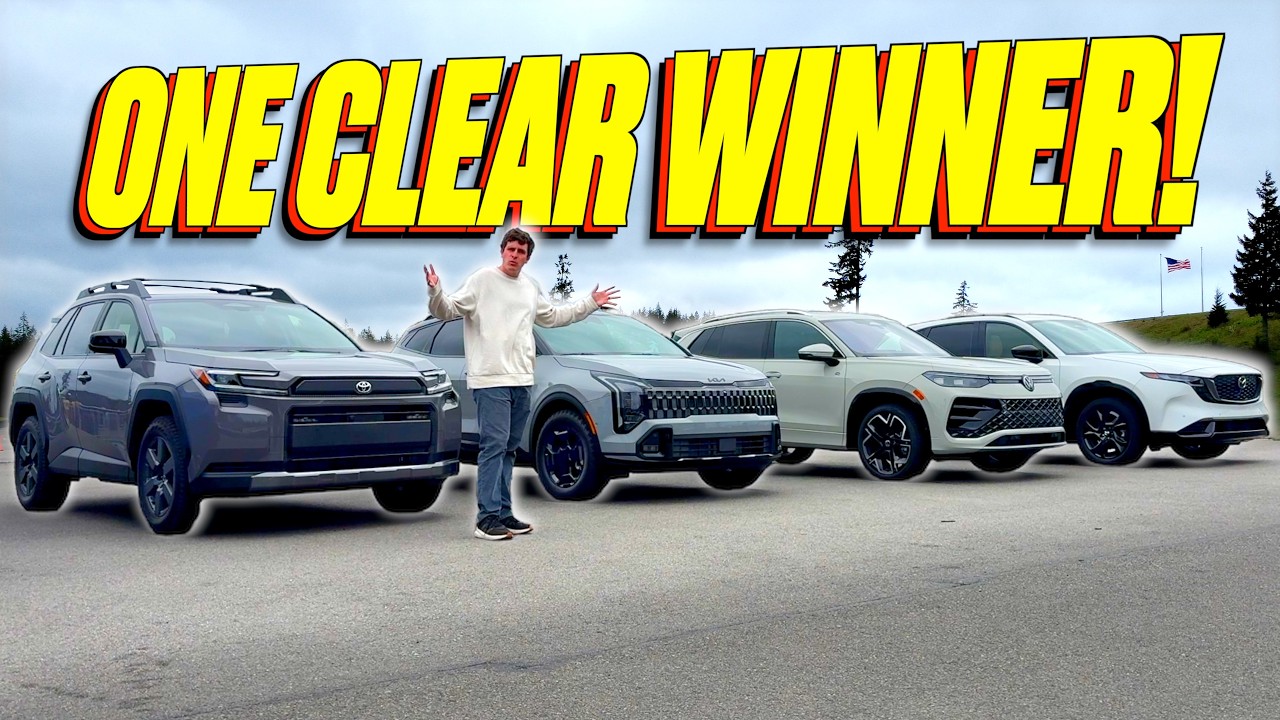 2026 Small SUV Off-Road Comparison: RAV4, Tiguan, CX-5, and Sportage Tested
