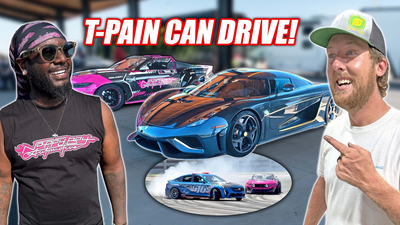 Inside the Thrilling World of Mustang Racing with T-Pain and Von G