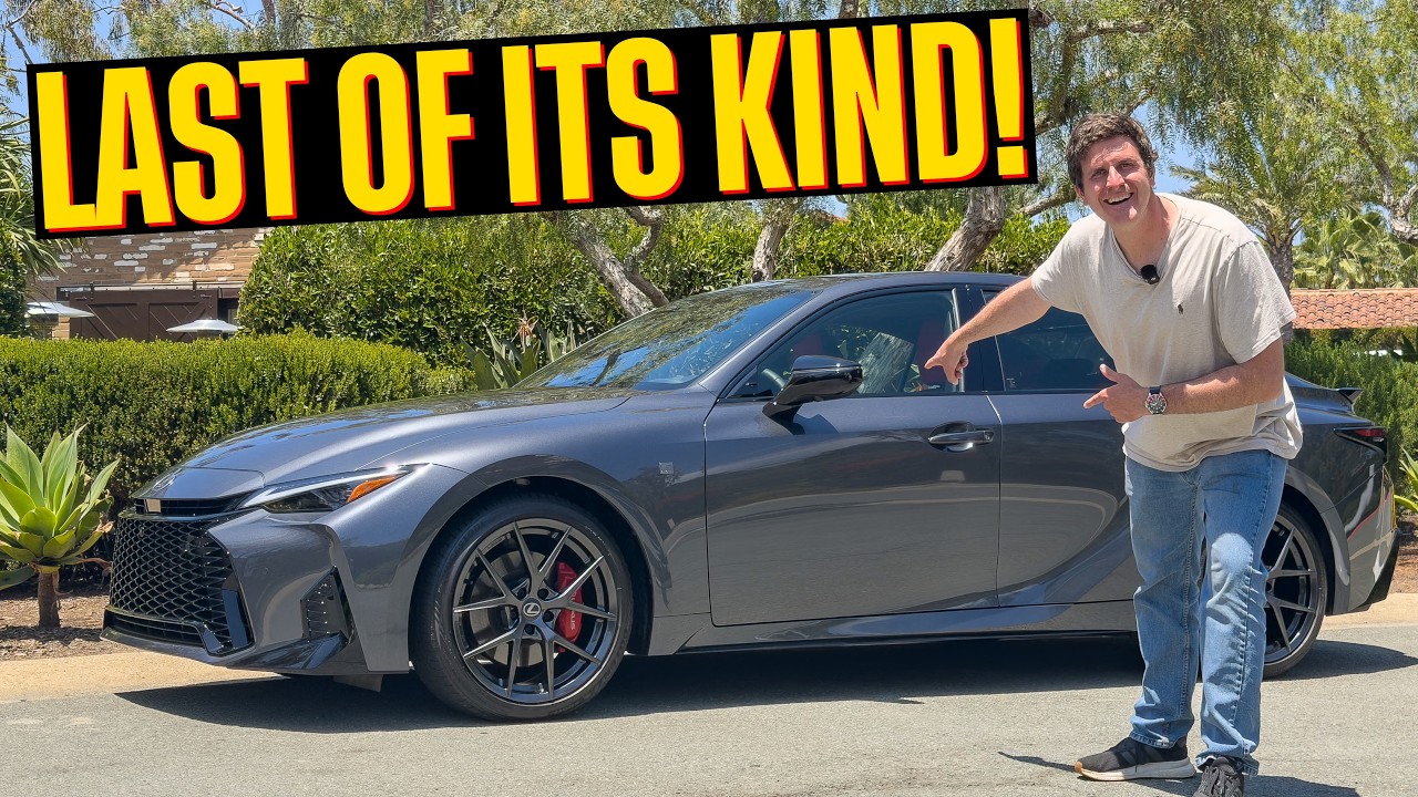 2026 Lexus IS-350 Review - The Last Naturally Aspirated V6 Sports Sedan?