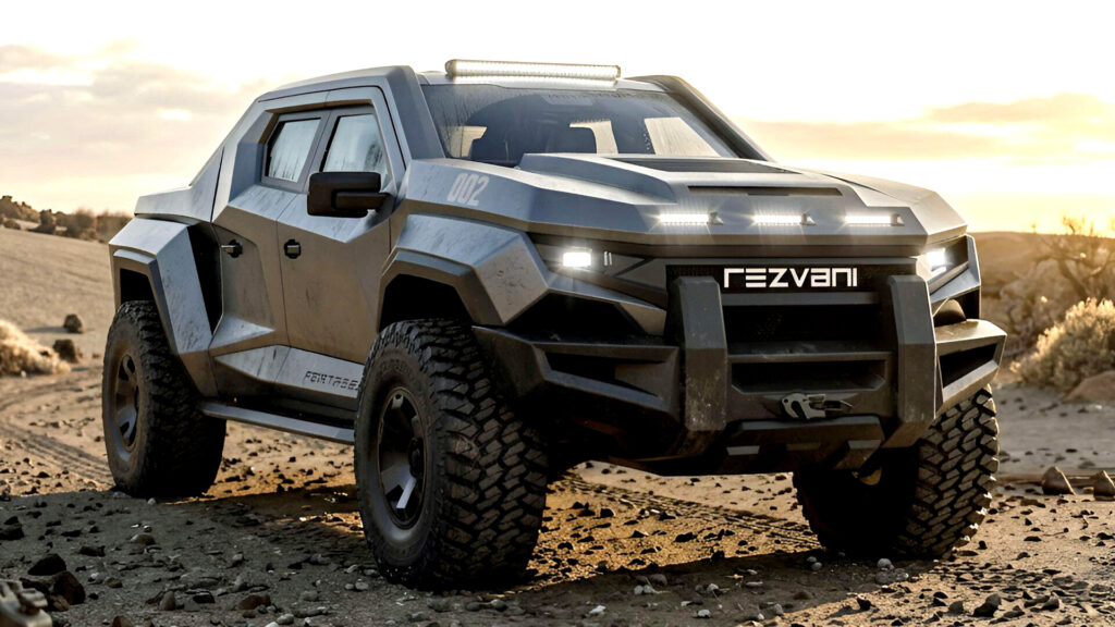 Rezvani Fortress: The Ultimate Tactical Off-Road Truck with Up to 850 HP
