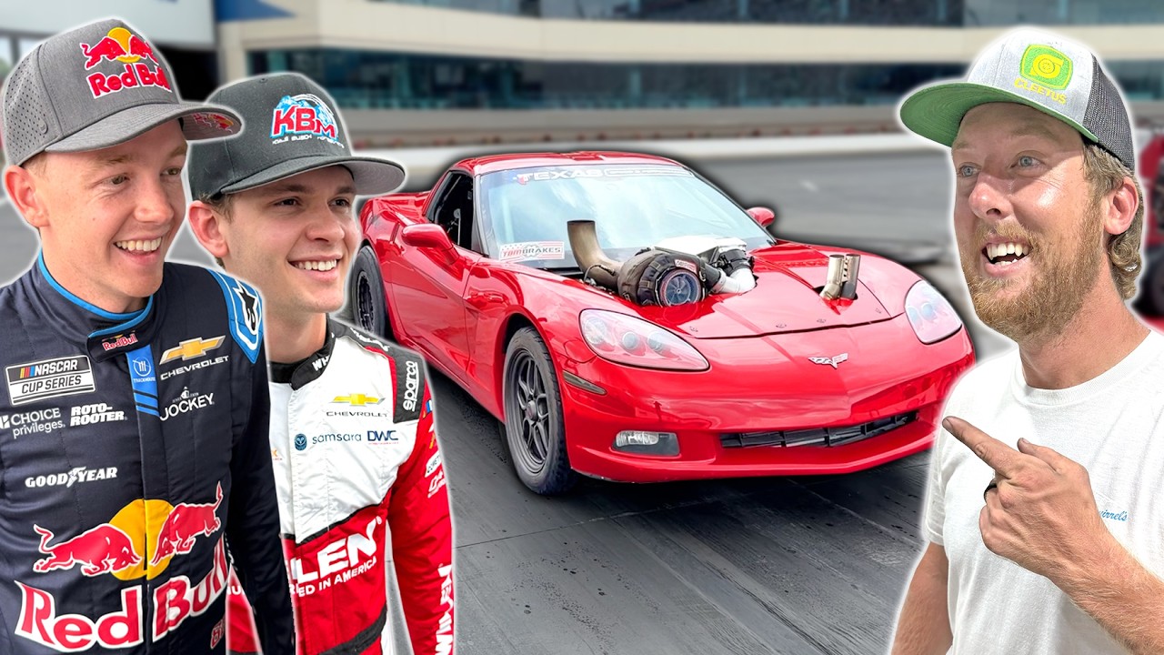 NASCAR Drivers Tackle a 1,500 HP Drag Car: High-Speed Fun and Lessons